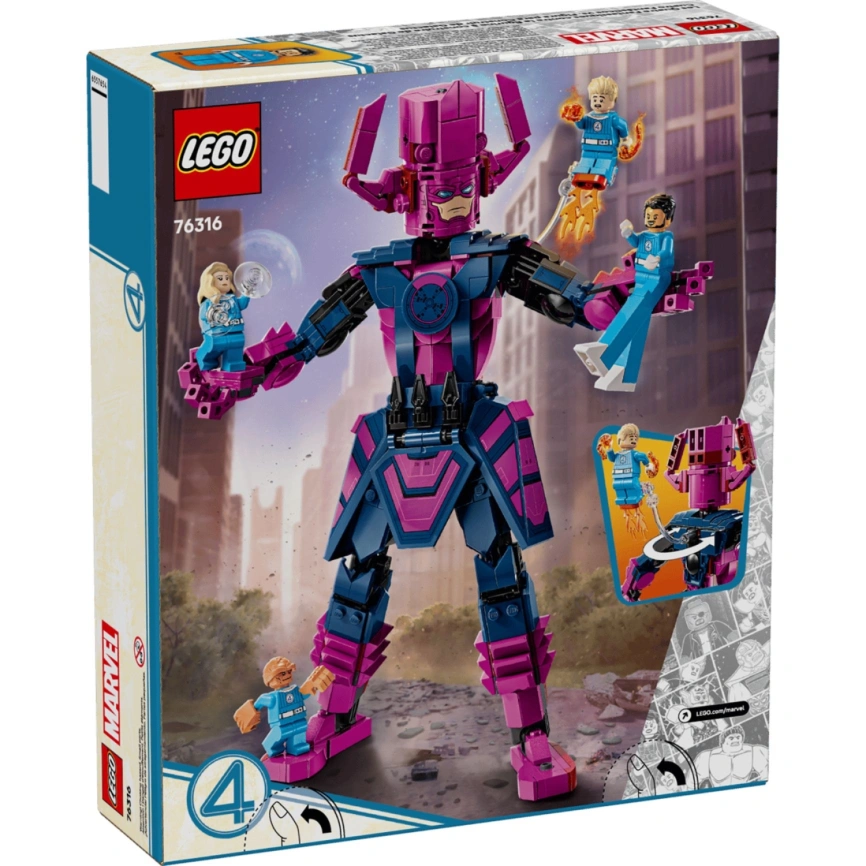Конструктор LEGO Marvel Super Heroes Fantastic Four vs. Galactus 76316 фото 7
