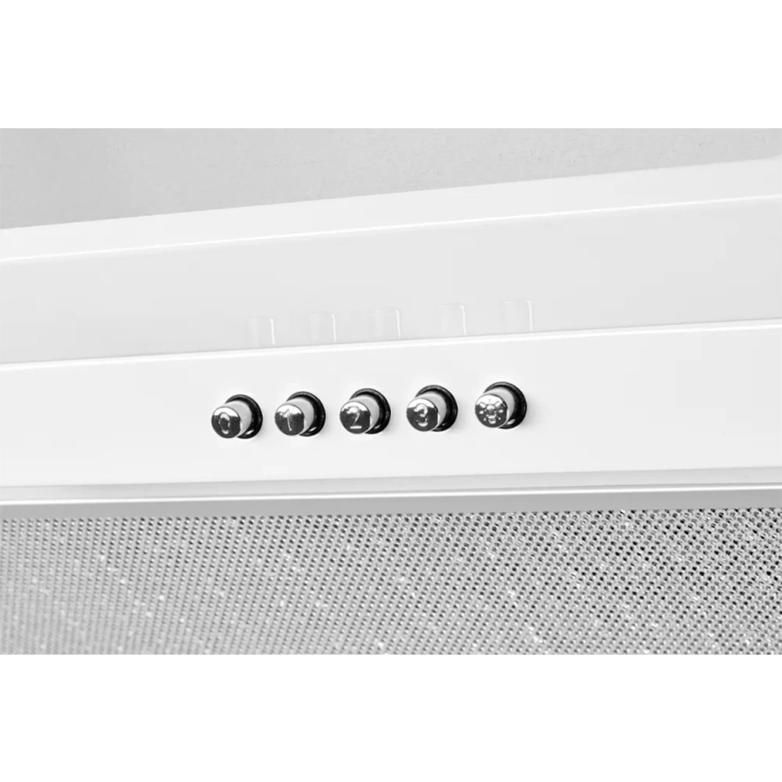 Встраиваемая вытяжка Kuppersberg INLINEA 70 WX White/Stainless Steel фото 2