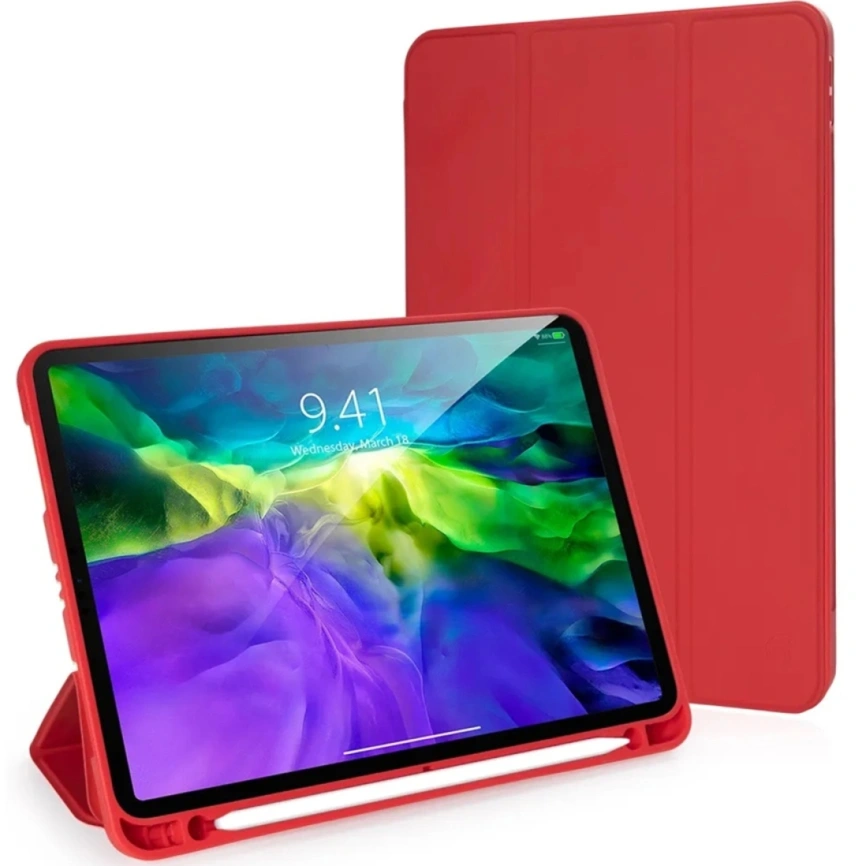 Чехол Gurdini Milano Series для ipad Air 11 (2026) Red фото 1