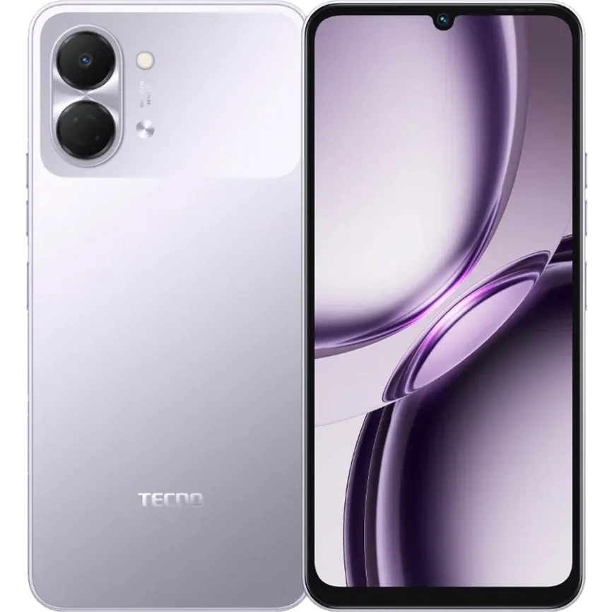 Смартфон Tecno Spark Go 3 4/128Gb Aurora Purple фото 1