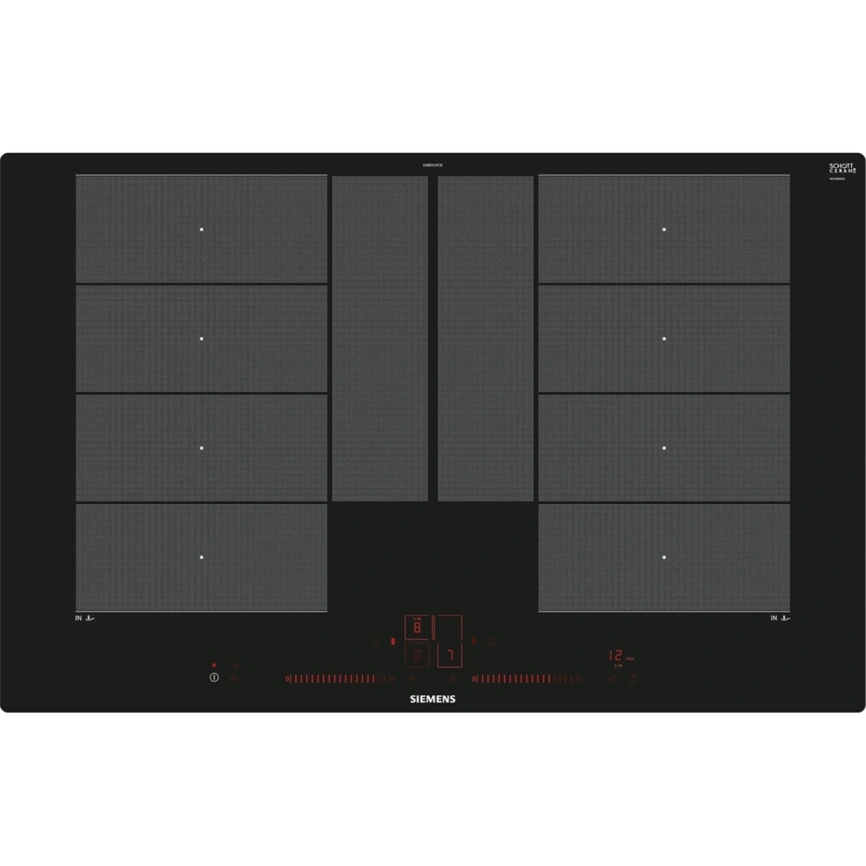 Индукционная варочная панель Siemens EX801LYC1E Black фото 2