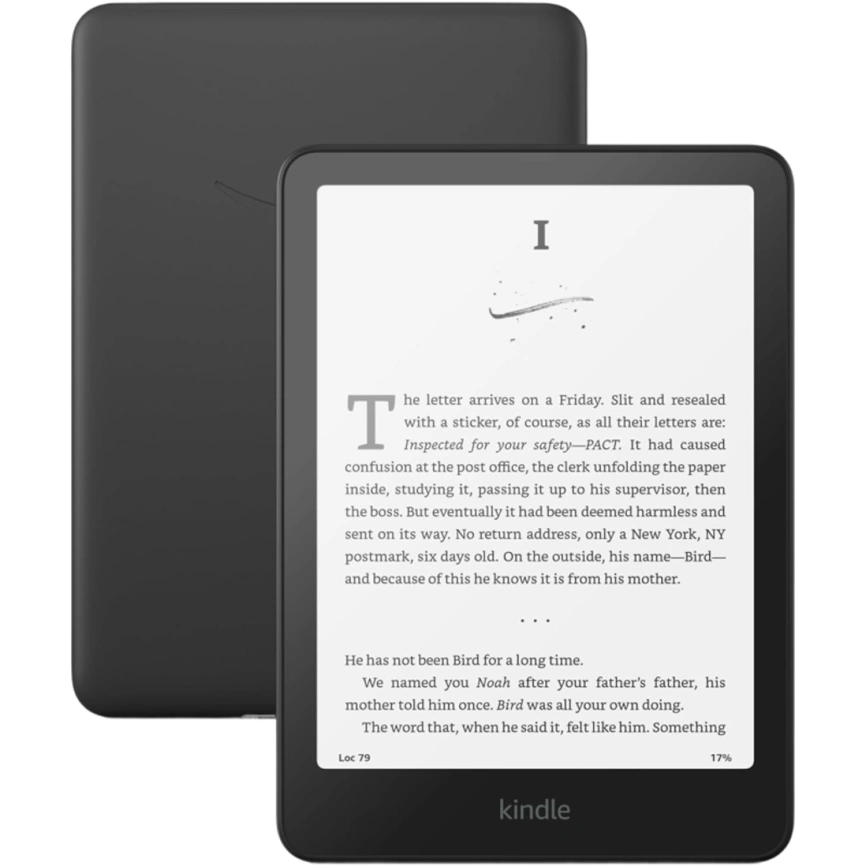 Электронная книга Amazon Kindle PaperWhite 16GB (с рекламой) 2024 Black фото 1