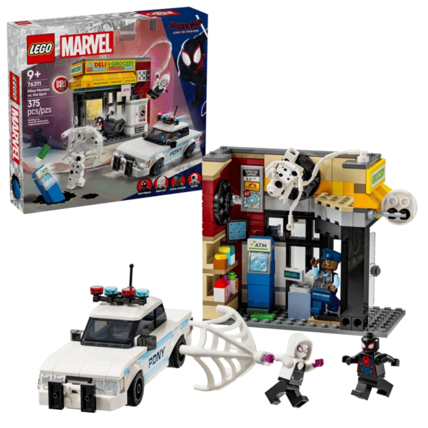 Конструктор LEGO Marvel Super Heroes Spider-Verse: Miles Morales vs. The Spot 76311 фото 1