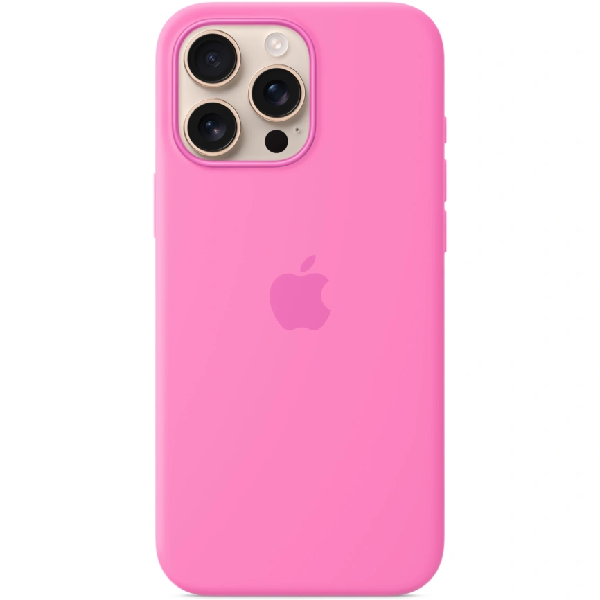 Чехол Apple Silicone Case with MagSafe для iPhone 16 Pro Max Peony фото 1