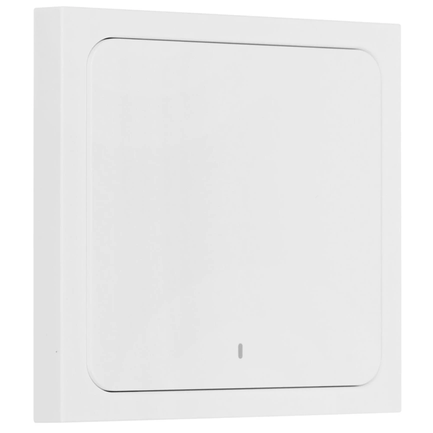Умный выключатель Яндекс, 1 клавиша беспроводной Яндекс Zigbee (YNDX-00534) White (Белый) фото 1