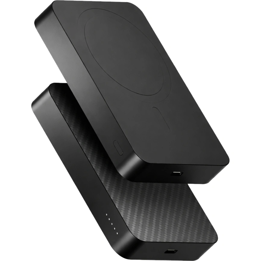 Внешний аккумулятор Gurdini Kevlar Power 20W with MagSafe 5000 mAh Black фото 1