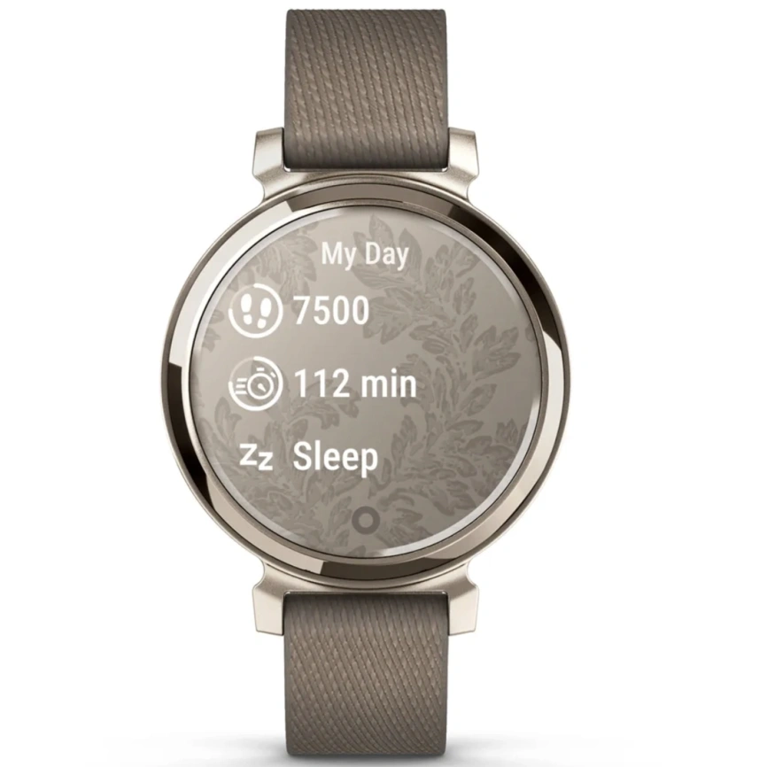 Смарт-часы Garmin Lily 2 Classic (010-02839-14) Classic Cream Gold/Coffee Nylon Band фото 3
