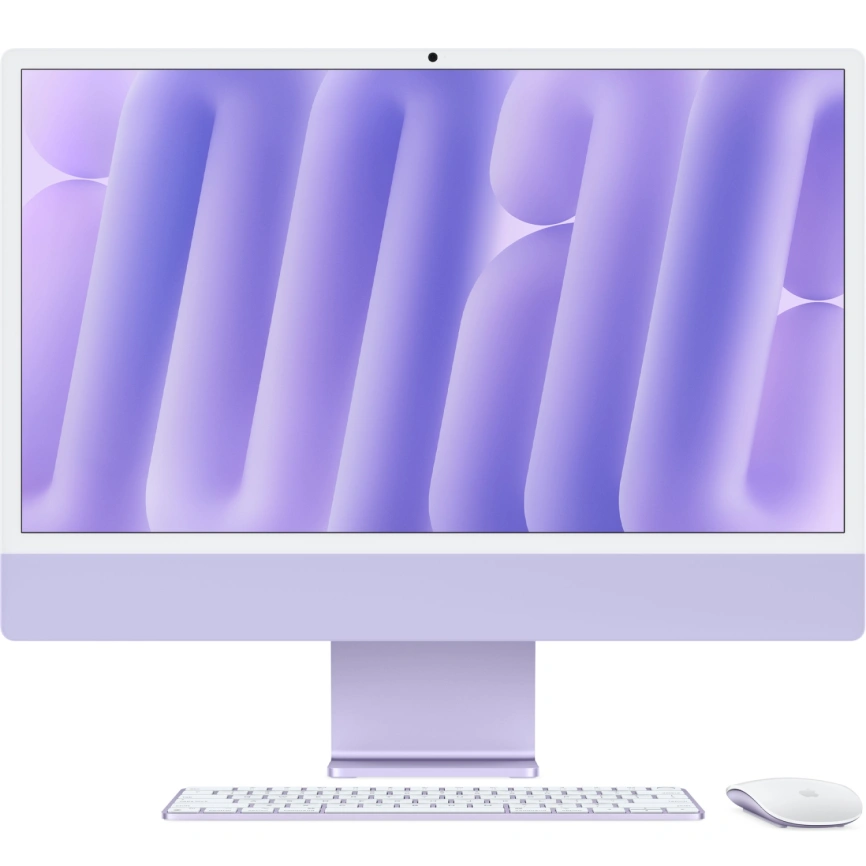 Моноблок Apple iMac (2024) 24 Retina 4.5K M4 10C CPU, 10C GPU/32GB/512Gb (Z1EU000ES) Purple фото 1