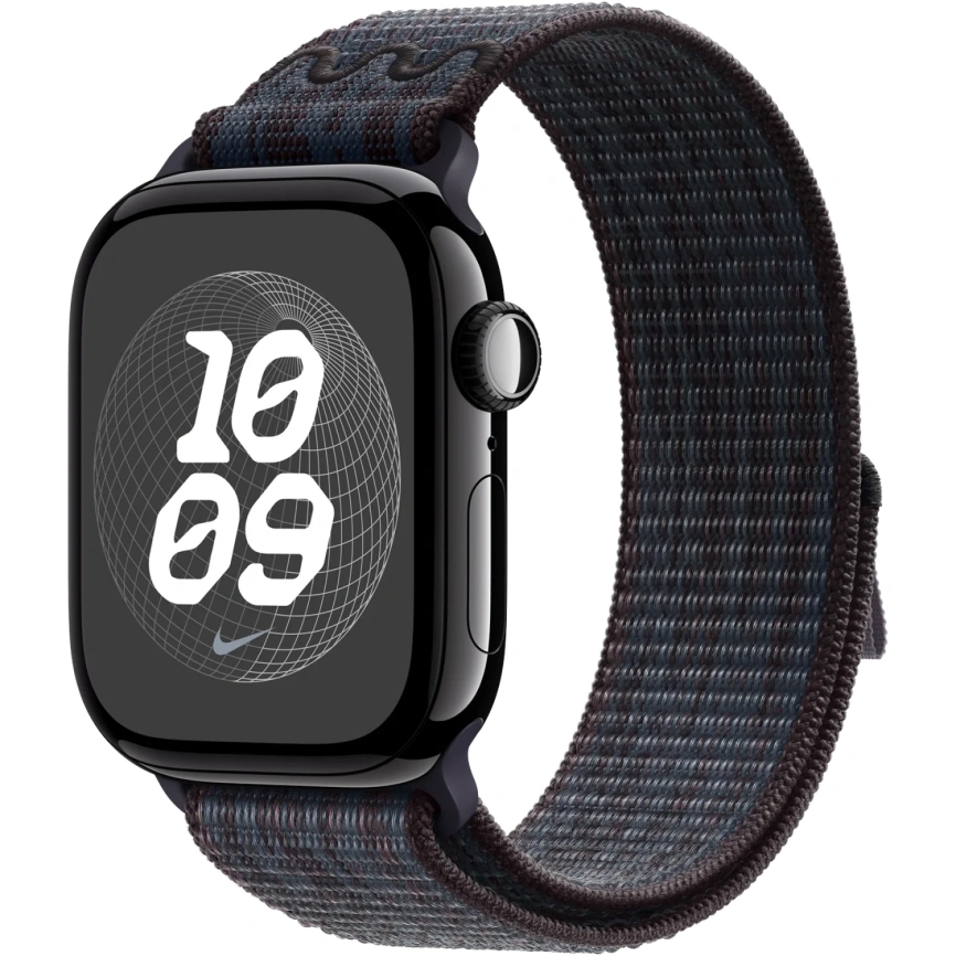 Ремешок Apple Watch 40mm Black/Blue Nike Sport Loop (MC1L4) фото 2