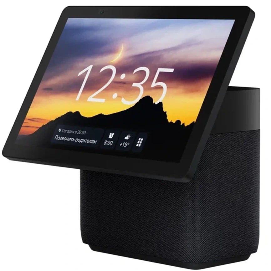 Умная колонка Яндекс Станция Дуо Макс с Zigbee Black (YNDX-00055) фото 1