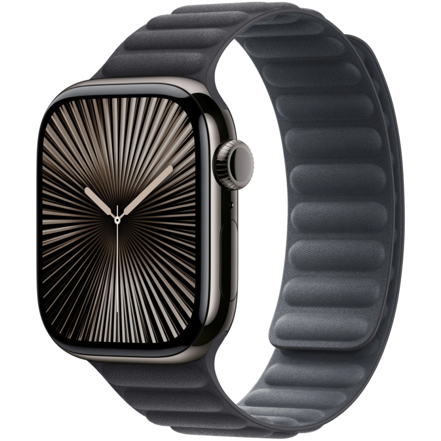 Ремешок Apple Watch 42mm Black Magnetic Link M/L фото 2