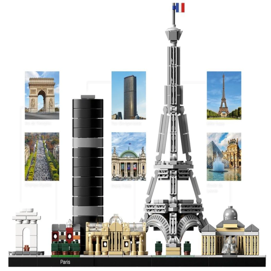 Конструктор LEGO Architecture Paris 21044 фото 3