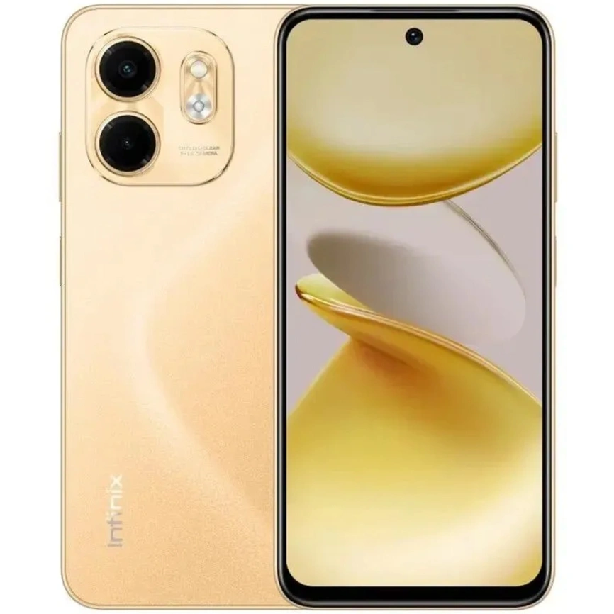Смартфон Infinix Smart 9 3/64Gb Sandstone Gold фото 1