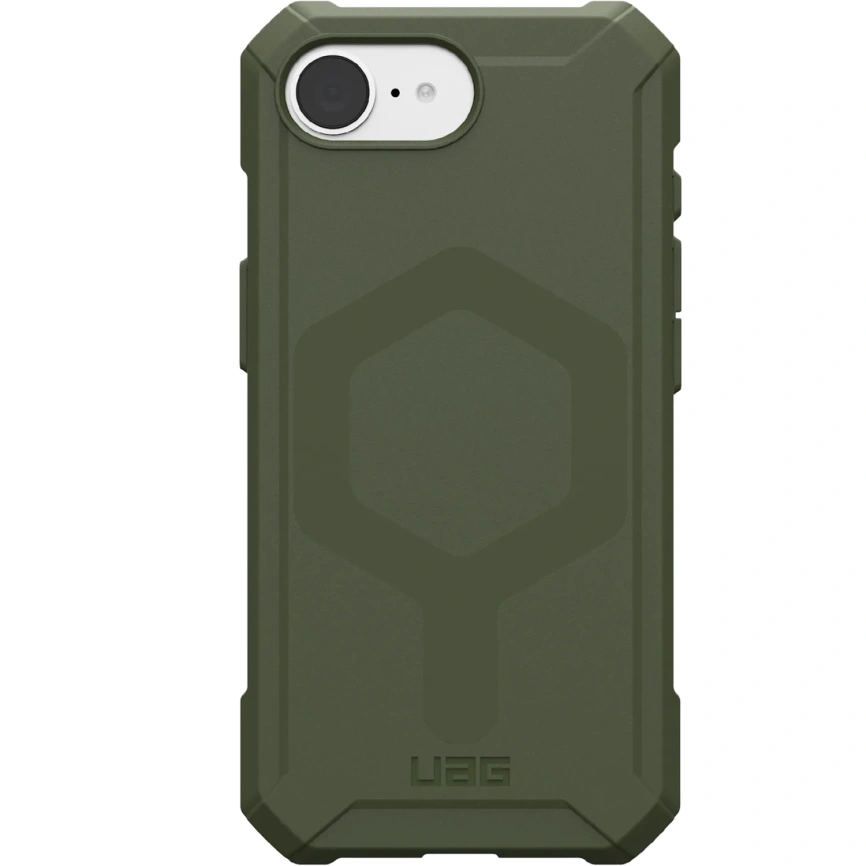 Чехол UAG MagSafe Essential Armor для iPhone 16e Olive Drab фото 1