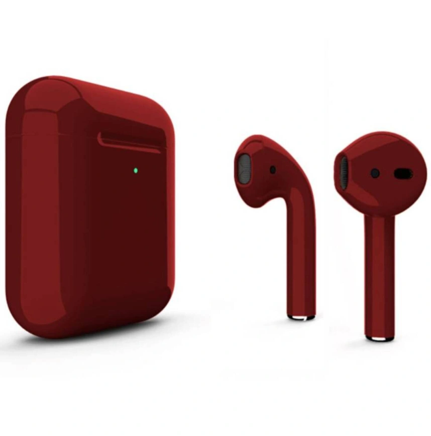 Наушники Apple AirPods 2 Color (MV7N2) Burgundy Glossy фото 1