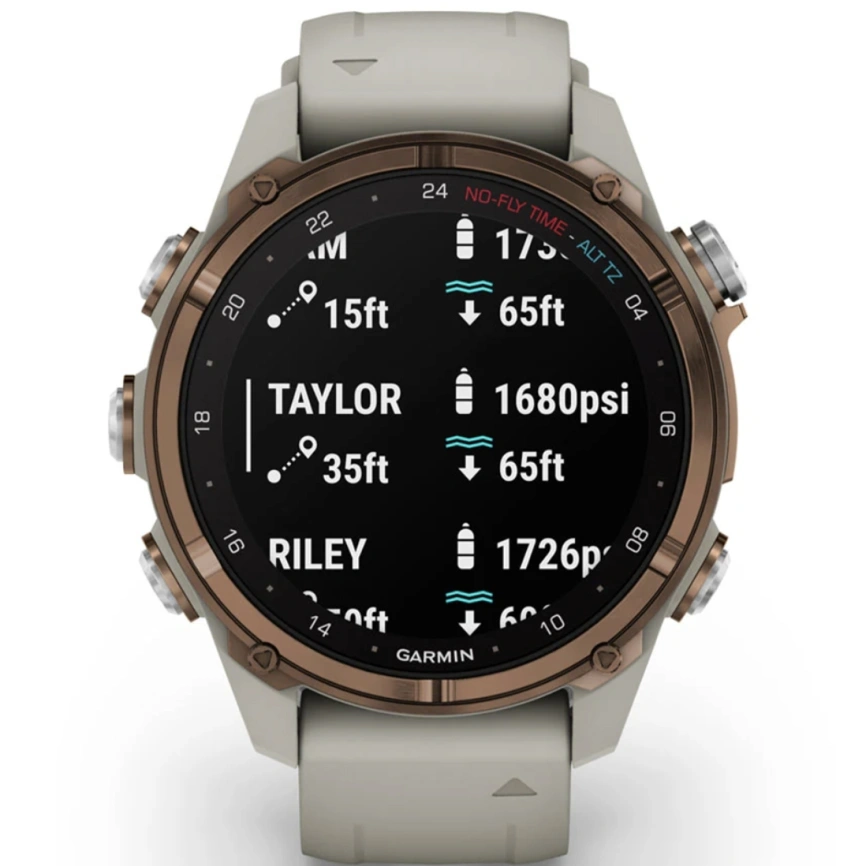Спортивные часы Garmin Descent MK3i 43mm (010-02753-14) French Gray фото 7