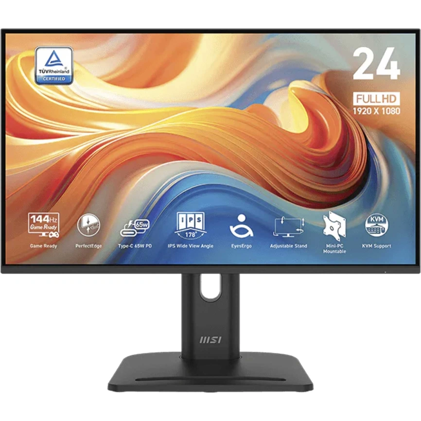Монитор MSI 24" PRO MP245PHG E14 IPS Black (9S6-3PE69M-014) фото 1