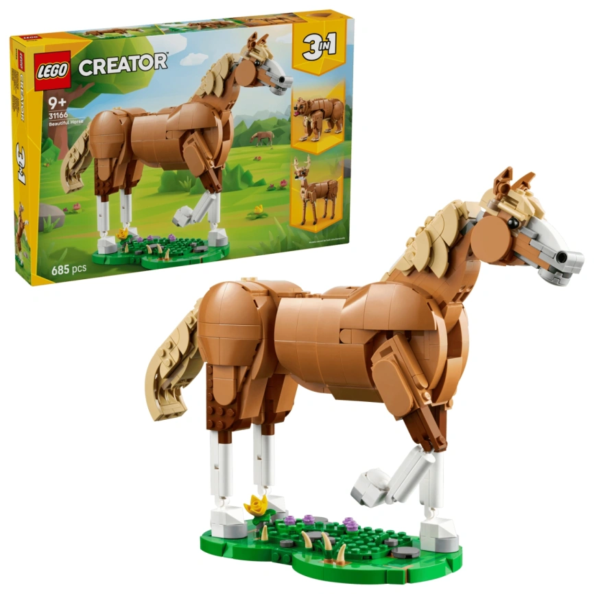 Конструктор LEGO Creator Beautiful Horse 31166 фото 2
