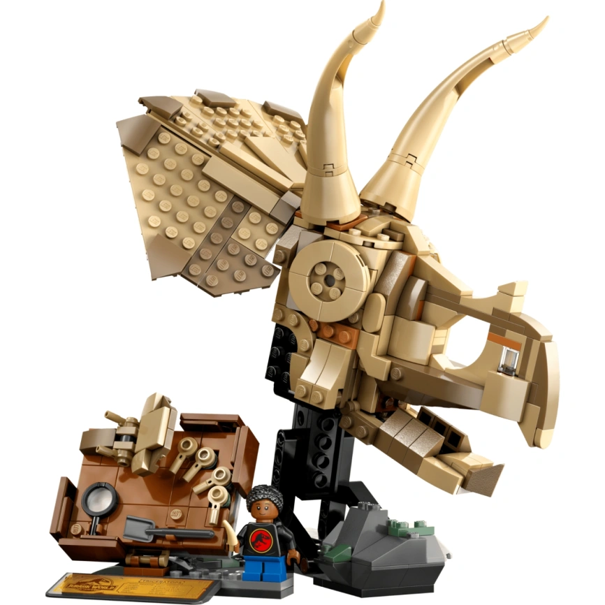 Конструктор LEGO Jurassic World Dinosaur Fossils: Triceratops Skull 76969 фото 3