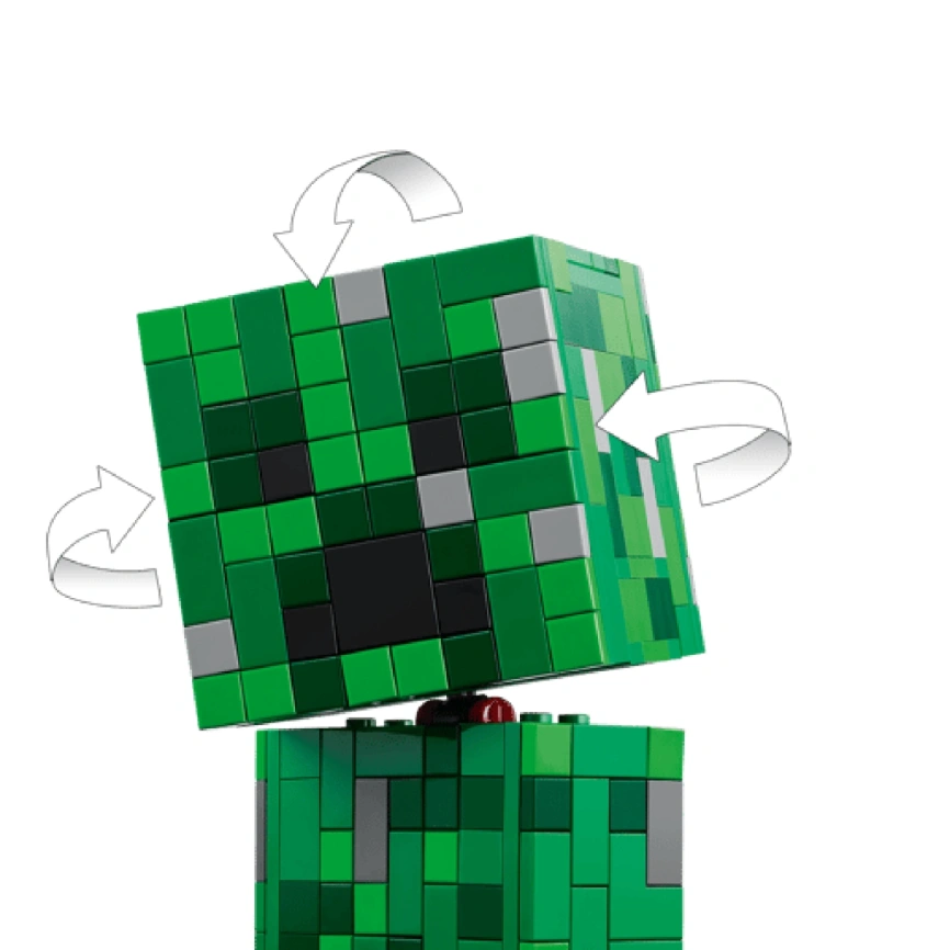 Конструктор LEGO Minecraft The Creeper 21276 фото 3
