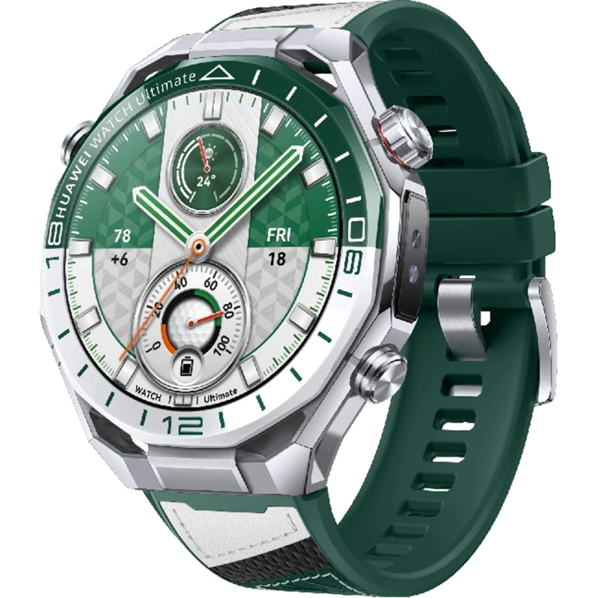 Смарт-часы Huawei Watch Ultimate 2 48mm Green (55020GNS) фото 1