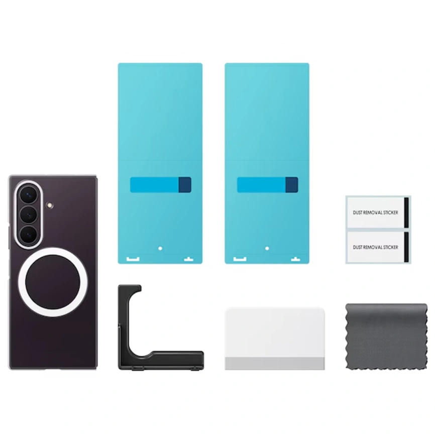 Чехол Samsung Clear Magnet Case для Galaxy Z Fold8 Ultra Transparent фото 5