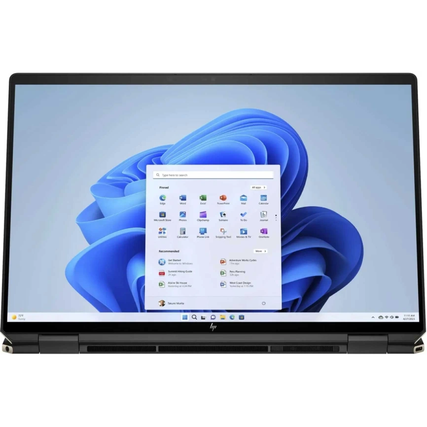 Ноутбук HP Spectre x360 16-aa0003ci 16 WQUXGA IPS/ i7-155H Ultra/16Gb/512Gb SSD (A74LREA) Black фото 2