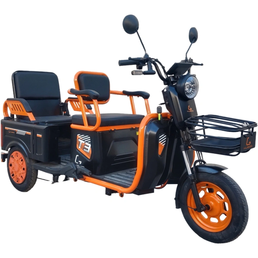 Электротрицикл Kugoo T3 Black фото 1