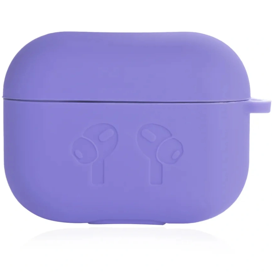Силиконовый чехол Gurdini для AirPods Pro 2 Purple фото 3