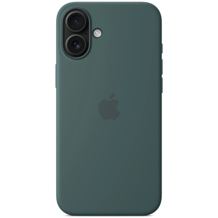 Чехол Apple Silicone Case with MagSafe для iPhone 16 Lake Green фото 2