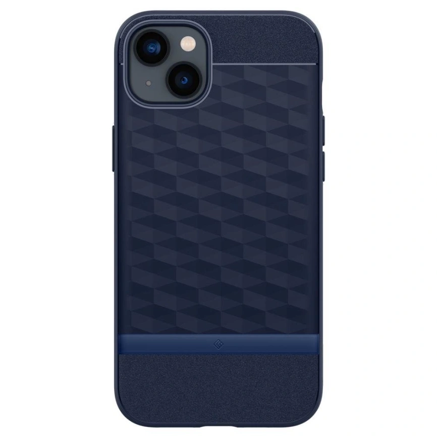 Чехол Spigen Caseology Parallax Mag для iPhone 14 (ACS05075) Midnight Blue фото 2