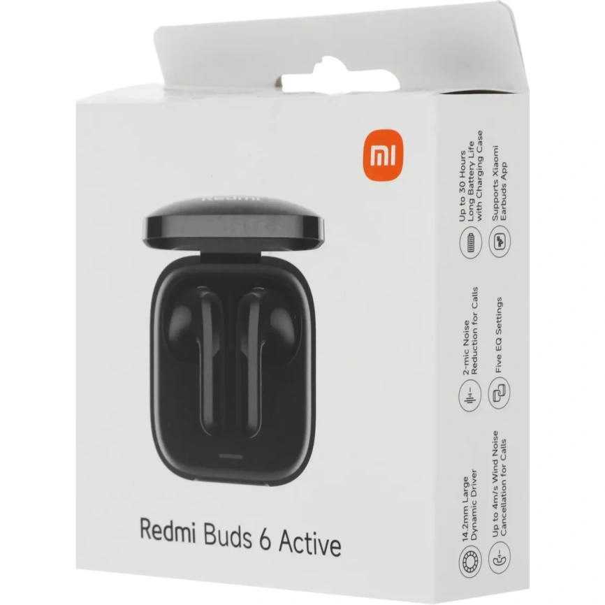 Наушники Xiaomi Redmi Buds 6 Active Black фото 7