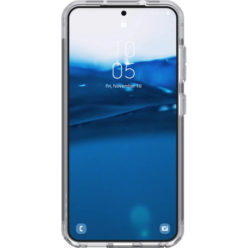 Чехол UAG MagSafe Plyo PRO для Samsung S25 Ice/Silver фото 4