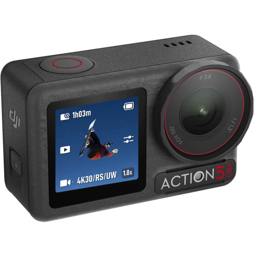 Экшн-камера DJI Osmo Action 5 Pro Adventure Combo Black фото 5
