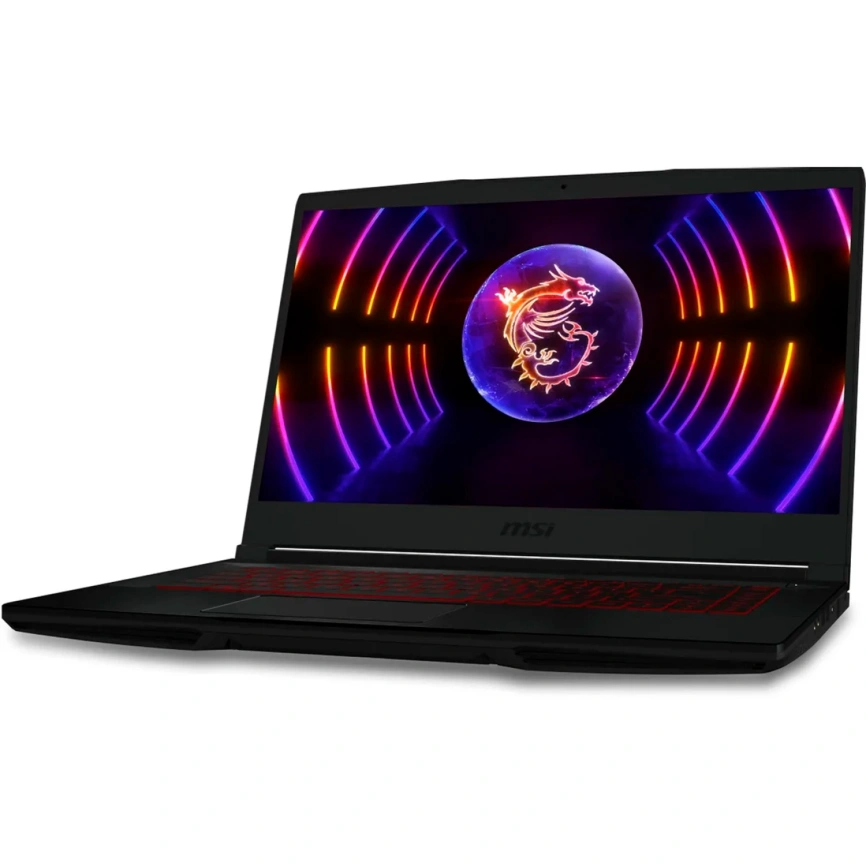 Ноутбук MSI GF63 Thin 12UC-1036XRU 15.6 FHD IPS/ i5-12450H/16GB/512GB SSD (9S7-16R821-1036) Black фото 2