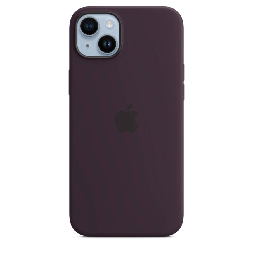 Силиконовый чехол Apple для iPhone 14 Plus Elderberry фото 2
