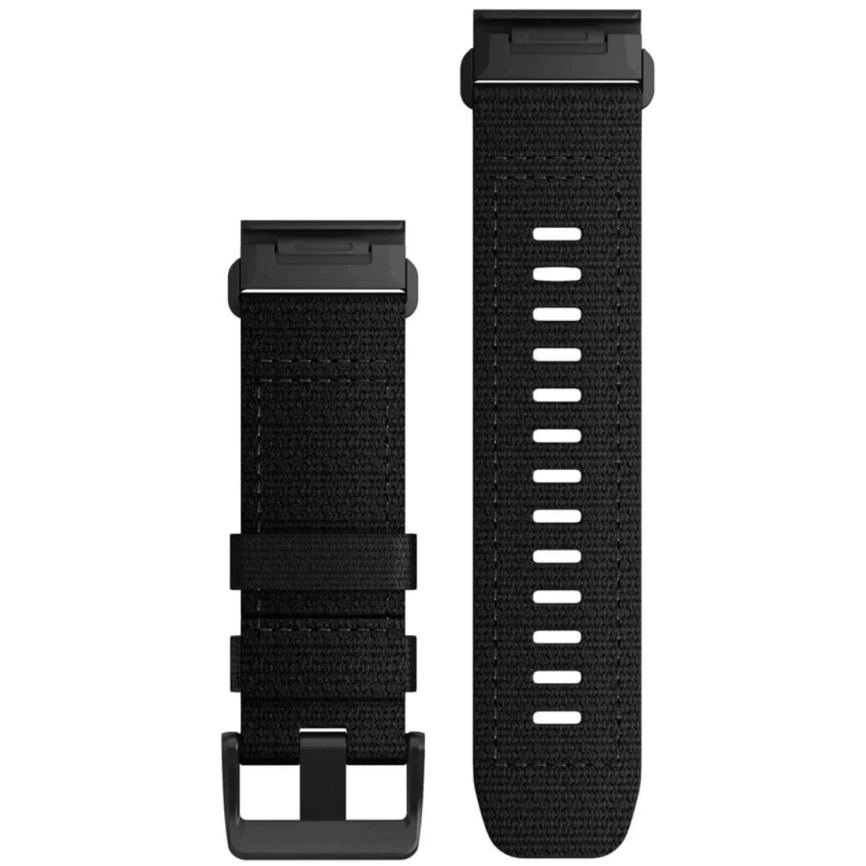 Ремешок Garmin QuickFit Nylon Watch Band (010-13010-00) 26mm Tactical Black фото 2
