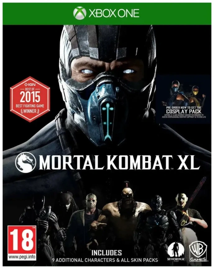 Игра Microsoft Mortal Kombat XL (Русские субтитры) (Xbox One/Series X) фото 1