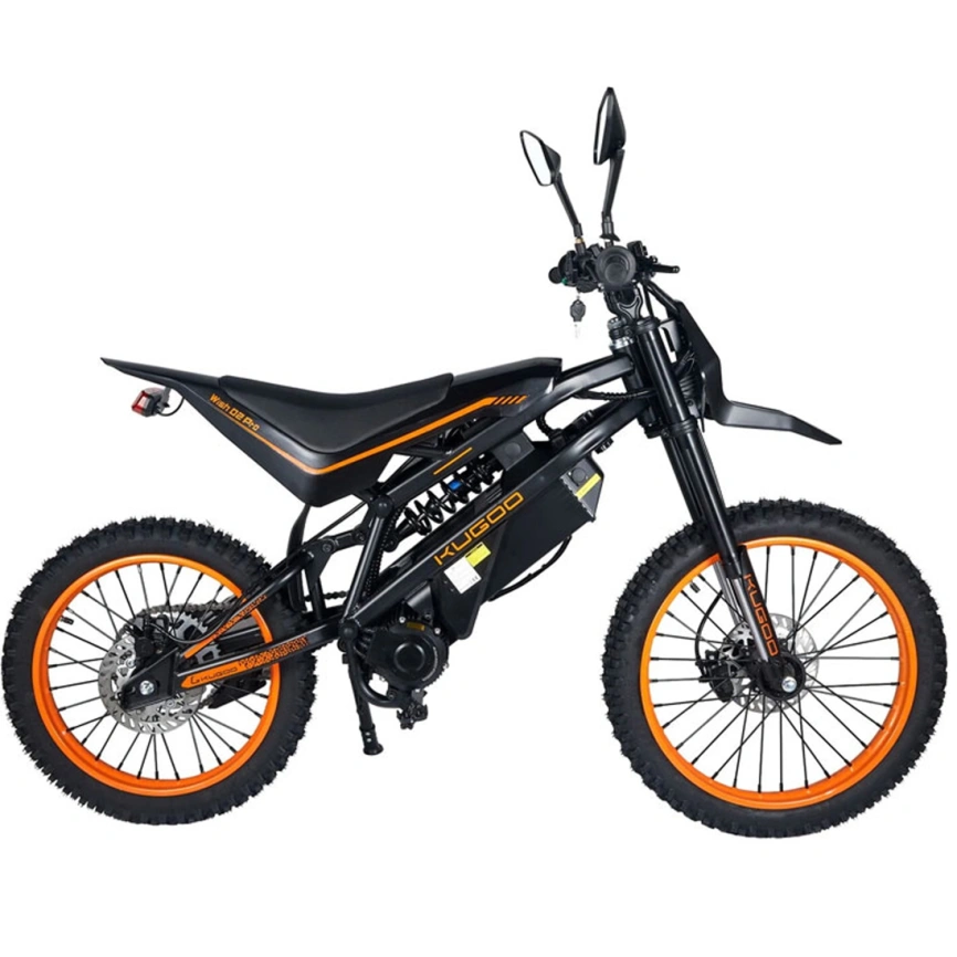 Электропитбайк Kugoo Wish 02 Pro Black фото 2