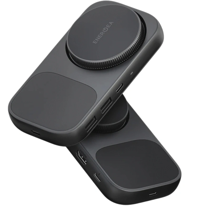 Беспроводное зарядное устройство EnergEA Widock Plus (7 в 1) Gunmetal (WIDOCK-PLU71-GUN) фото 2