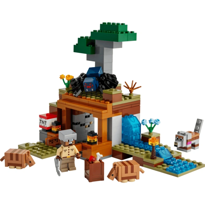 Конструктор LEGO Minecraft The Armadillo Mine Expedition 21269 фото 3