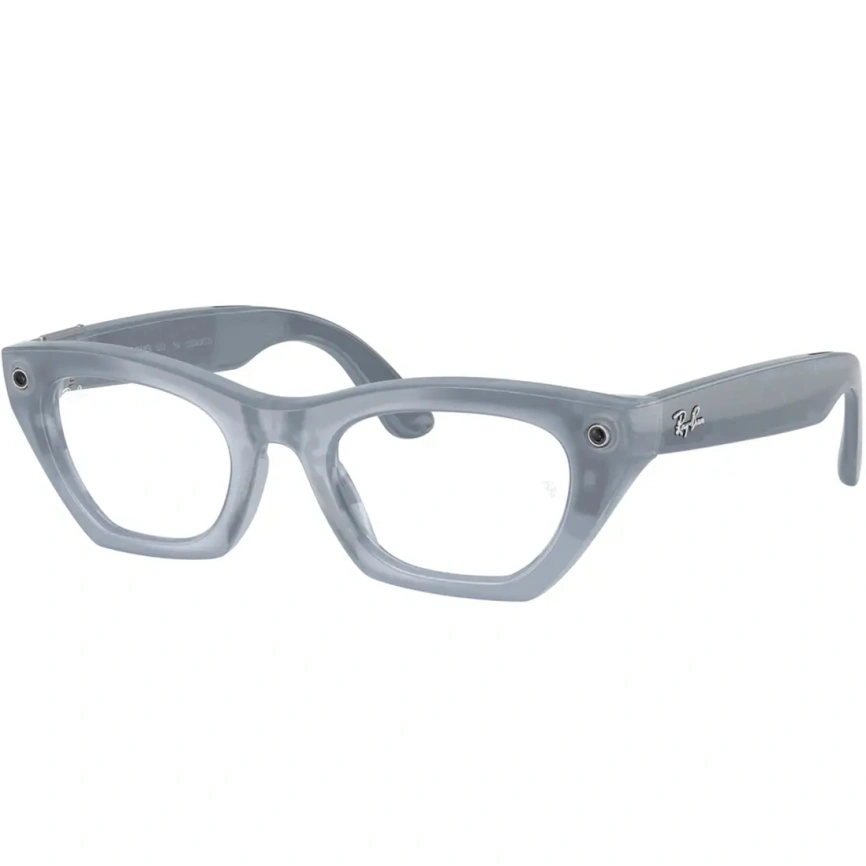 Умные очки Ray-Ban Zena (Gen 3) Milky Grey Lilac Standard Transitions Copper фото 1