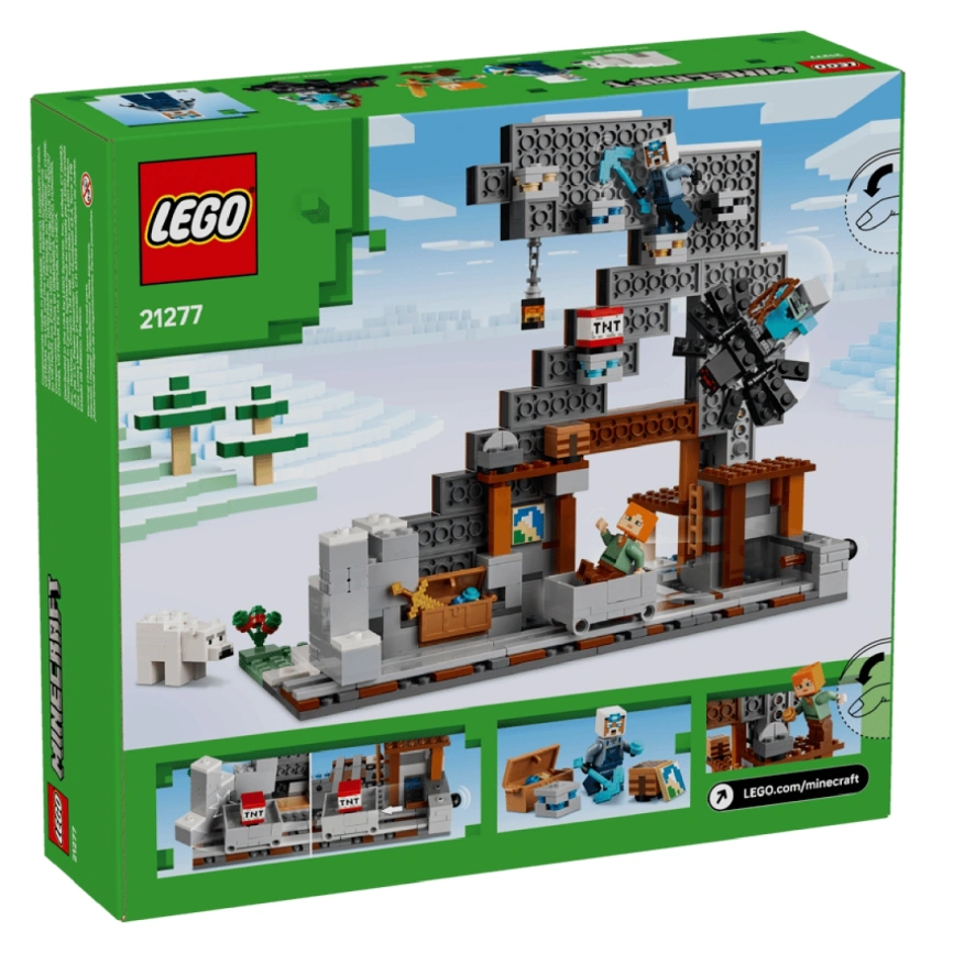 Конструктор LEGO Minecraft The Pickaxe Mine 21277 фото 6