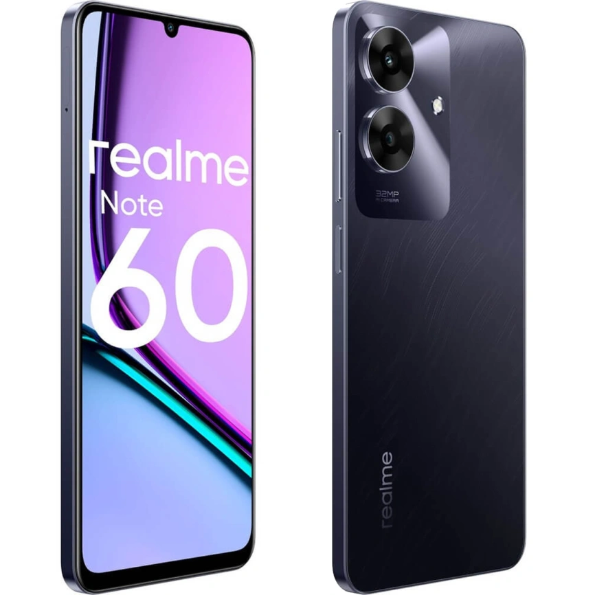 Смартфон Realme Note 60 4/128Gb Marble Black фото 7