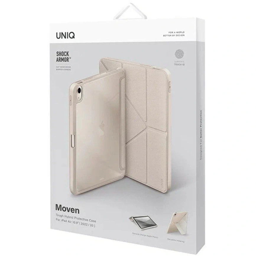 Чехол Uniq Moven для Pad Air 10.9 (2022/20) Ivory фото 4