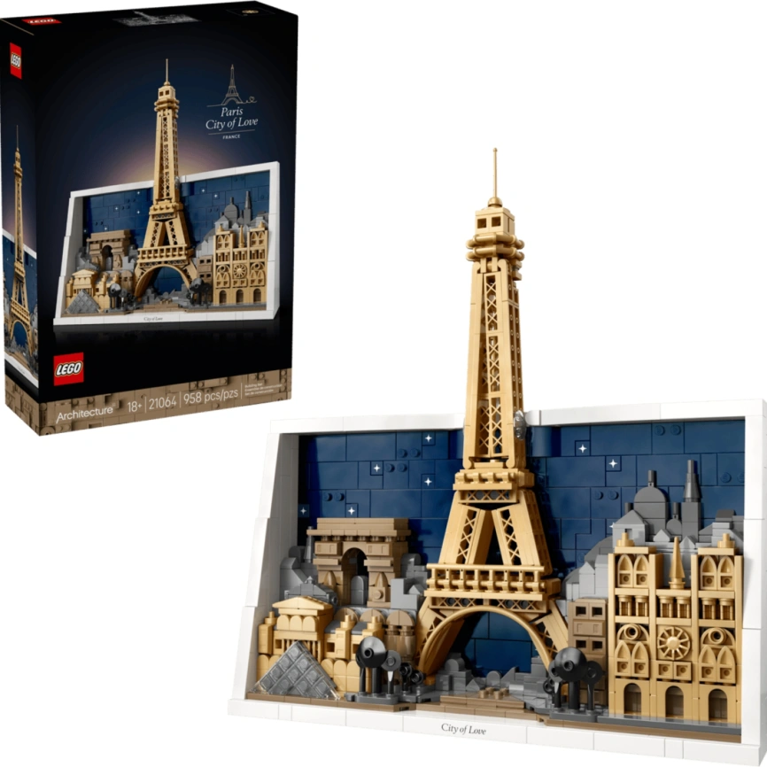 Конструктор LEGO Architecture Paris is the City of Love 21064 фото 1