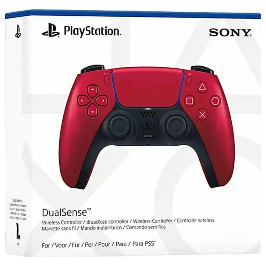Джойстик беспроводной Sony DualSense для PS5 Volcanic Red фото 4