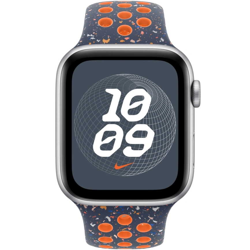 Ремешок Apple Watch 46mm Blue Flame Nike Sport Band S/M фото 3