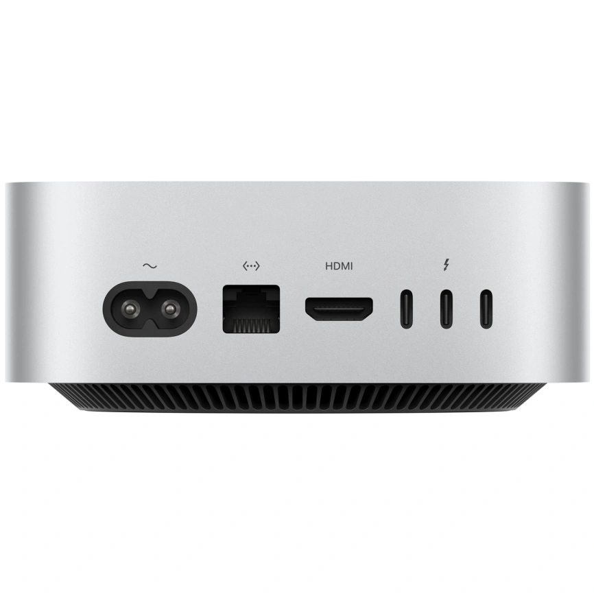 Компьютер Apple Mac Mini M4 10C CPU, 10C GPU/16Gb/512Gb SSD (MU9E3) Silver фото 2