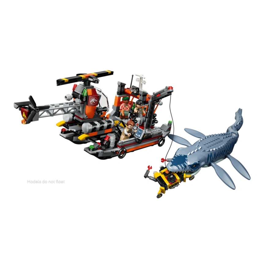 Конструктор LEGO Jurassic World Mosasaurus Dinosaur Boat Attack 77983 фото 5